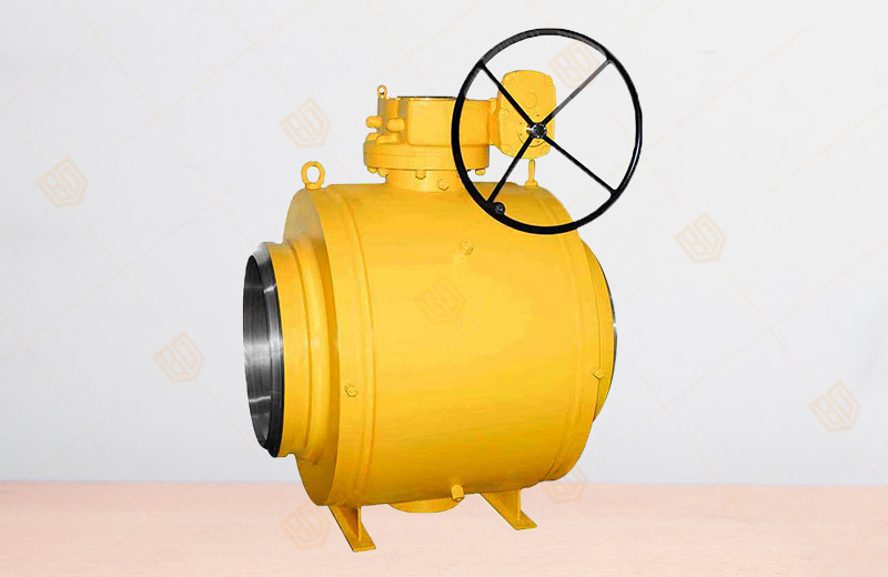 Fixed Worm Wheel Welded Ball Valve