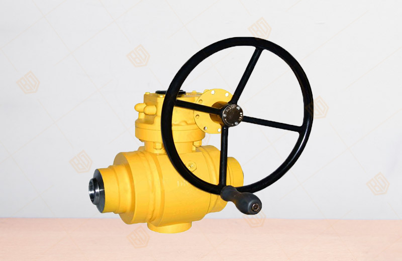 Fixed Worm Wheel Welded Ball Valve