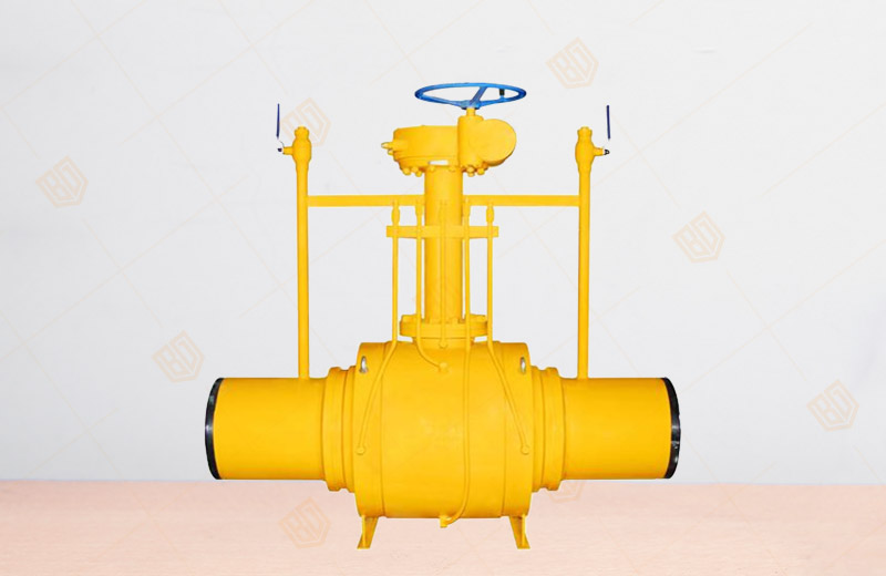 Double Discharge Welded Ball Valve