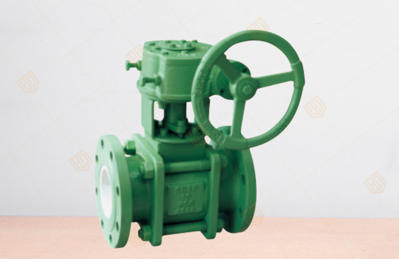 Worm Wheel Ceramic Ball Valve