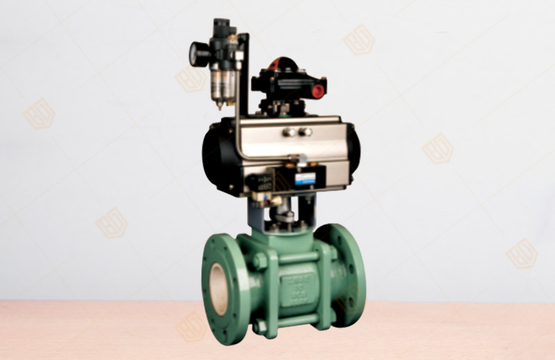 Pneumatic Ceramic Ball Valve