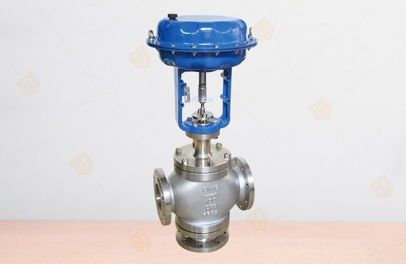 Pneumatic Three-way Cut-off Valve